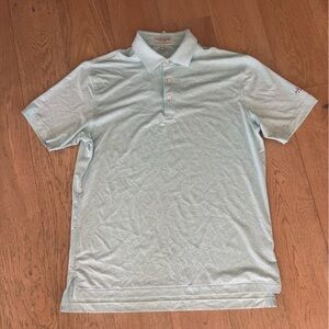 Peter Millar summer comfort polo shirt cocktails whisper rock logo Medium